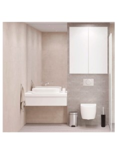 Escova Sanitaria e Suporte Metal Preto Acessorio Banheiro 2