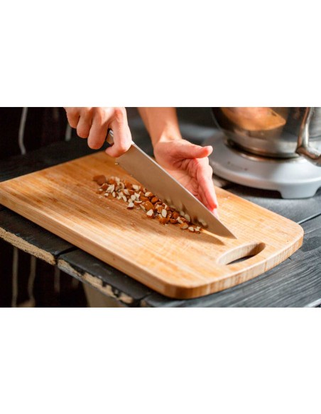 Faca Chef Cozinha 8" Profissional Lamina Aço Inoxidavel