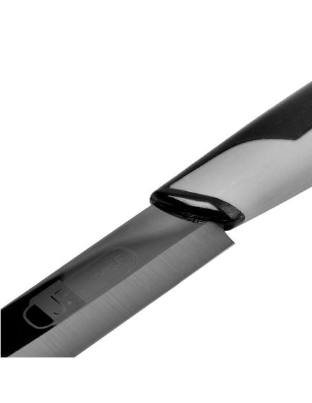 Faca de Ceramica 4,5" Preta Verduras Legumes Frutas