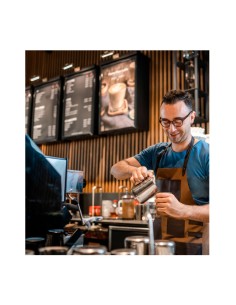 Bule de Cafe Chaleira Leiteira Aço Inox 600ml Cafeteria Bar 2