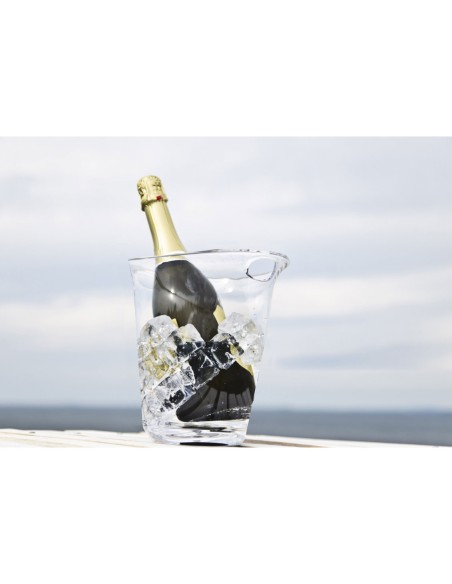 Balde de Gelo Preto Champagne Restaurante Bar Buffet 4,5L