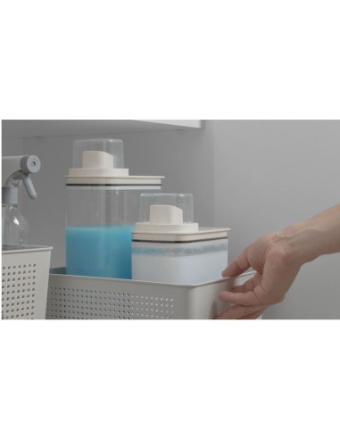 Porta Sabao Liquido Po Dispenser 2,3L Branco...