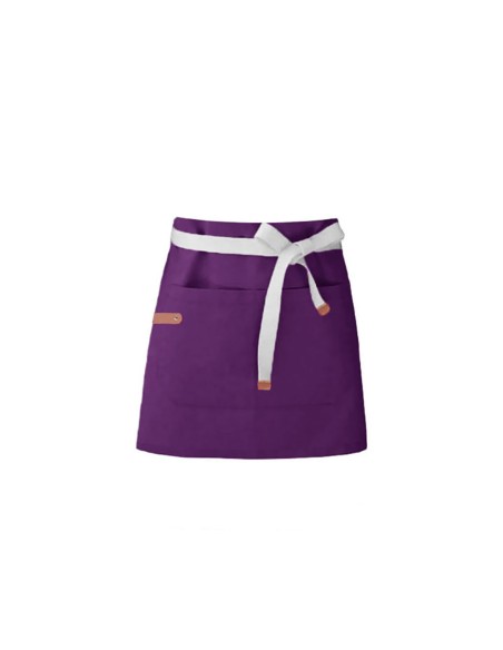 Avental de Cintura Roxo Açai Sorveteria Cafeteria Salao SPA