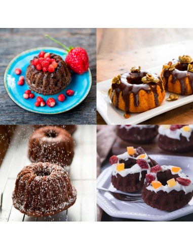 Forma Antiaderente Mini Bolo Muffin Pudim...