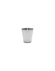 Copo Mini Aço Inox 30ml Cafe Molho Sobremesa Aperitivo 1un