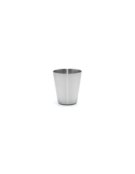Copo Mini Aço Inox 30ml Cafe Molho Sobremesa Aperitivo 1un
