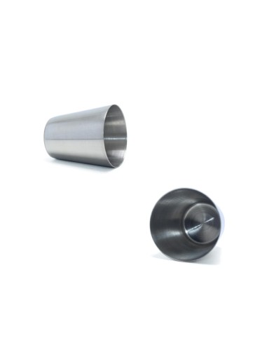 Copo Mini Aço Inox 30ml Cafe Molho Sobremesa...