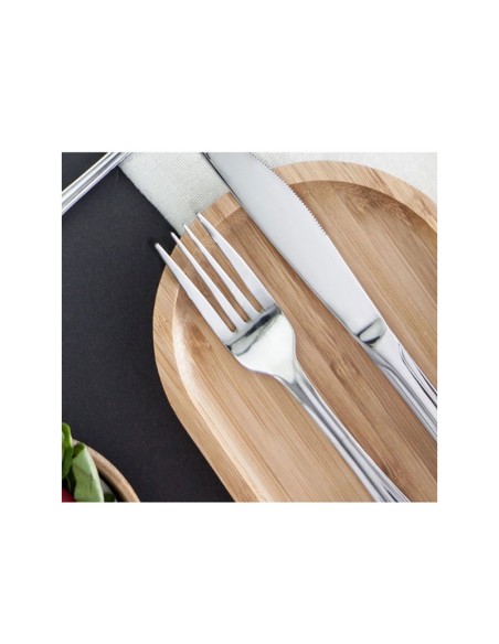 Bandeja de Bambu Prato Oval Petisqueira Servir Decorar 24cm
