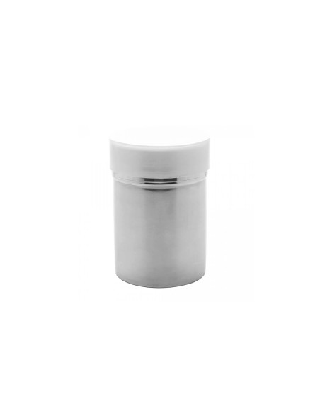 Queijeira Inox Porta Queijo Ralado Tempero e Tampa Transparente 240ml