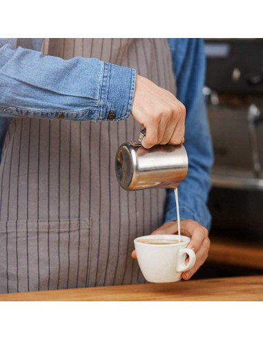 Leiteira Chaleira Bule Medidor Aço Inox Bar...