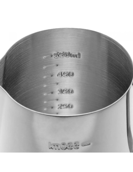 Leiteira Chaleira Bule Medidor Aço Inox Bar Cafeteria 600ml