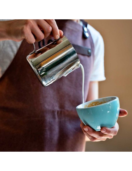 Leiteira Chaleira Bule Medidor Aço Inox Bar Cafeteria 600ml