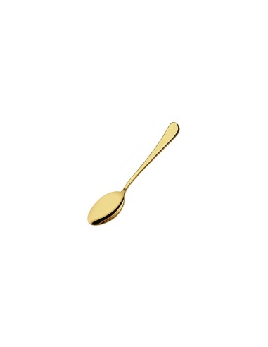 Colher de Cafe Dourado Talheres Aço Inox