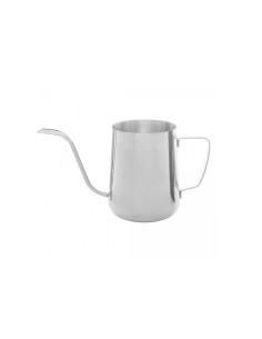 Bule Bico de Pato Chaleira Leiteira Inox Bar Cafeteria 600ml