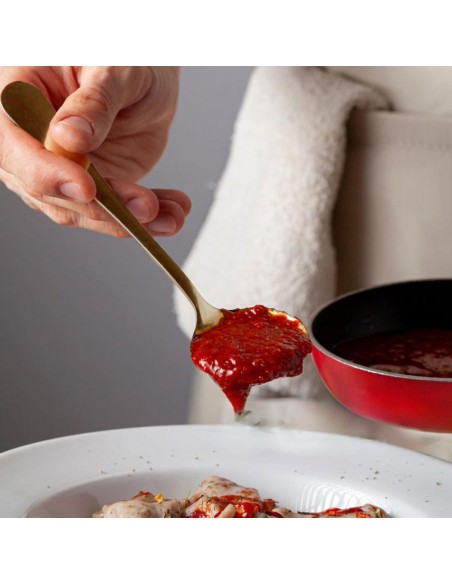 Concha Dourada Positano Utensilios de Cozinha Aço Inox