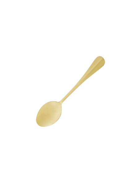 Colher Dourada Servir Arroz Salada Aço Inox Positano