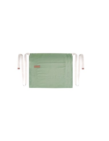 Avental de Cintura Verde Matte Algodao...