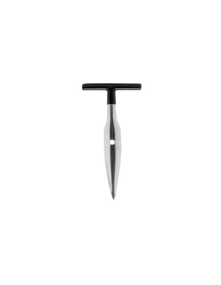 Abridor Furador de Coco Aço Inox Cabo Preto