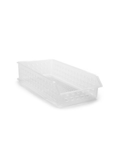 Cesta Empilhavel Retangular Plastico Organizadora