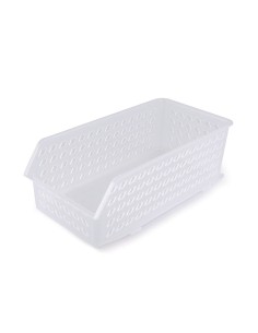 Cesta Empilhavel Plastico Cesto Organizador Geladeira...