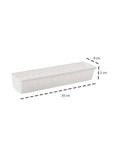 Organizador de Gaveta Branco Antiderrapante...