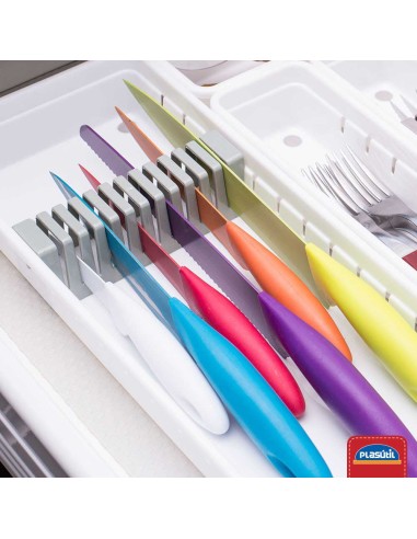 Organizador de Gaveta Porta Facas...