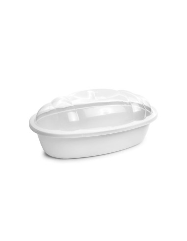Porta Pao Caseiro Porta Mantimentos Branco Plastico