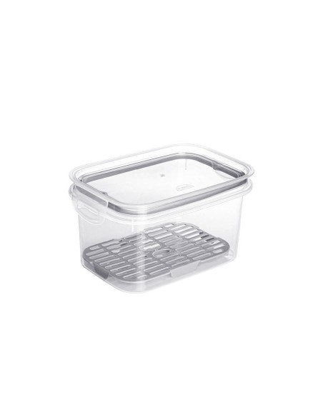 Pote Hermetico Porta Frios Trava Plastico BPA Free 1,2L