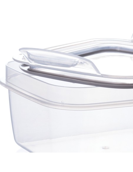 Pote Hermetico Porta Frios Trava Plastico BPA Free 1,2L