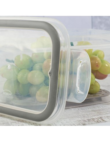 Pote Hermetico Porta Frios Trava Plastico BPA...