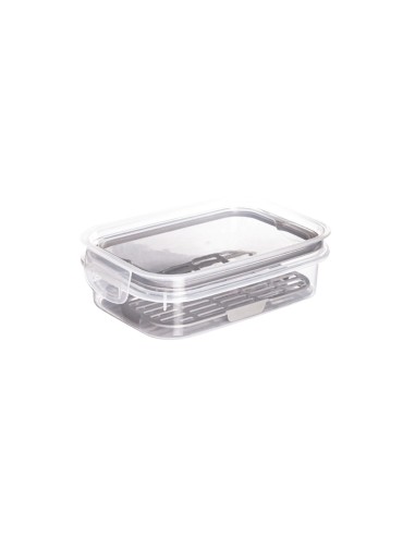 Pote Hermetico Transparente Escorredor Interno Frutas 500ml