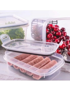 Pote Hermetico Transparente Escorredor Interno Frutas 500ml 2