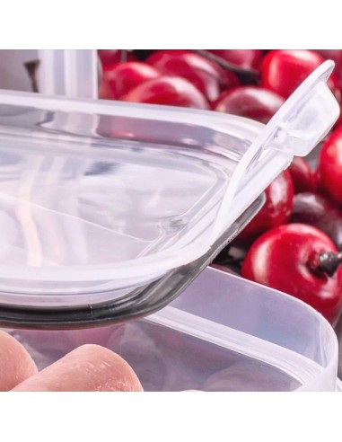 Pote Hermetico Transparente Escorredor Interno...