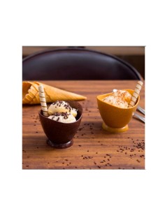 Taça de Sobremesa Tigela Cumbuca Marrom Imbuia ECO 200ml 2