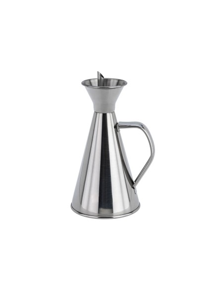 Galheteiro Porta Azeite Bico Jarra Aço Inox Dispenser 250ml