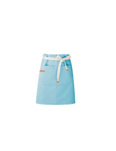 Avental de Cintura Azul Claro Cafeteria Padaria Bar Vegano