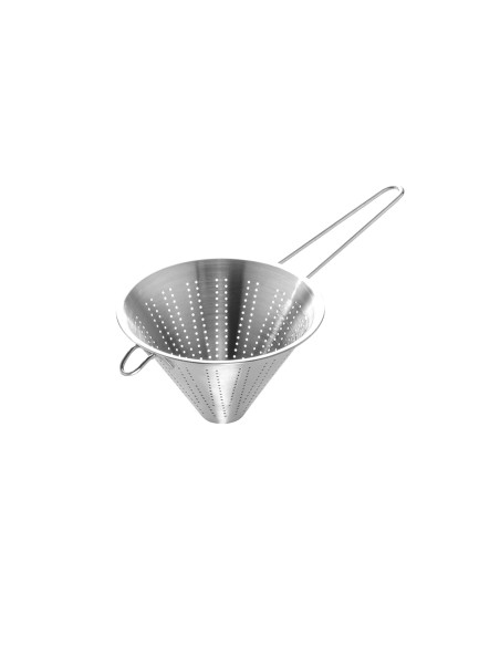 Funil Passador Chinoy Coador Peneira Aço Inox 20cm