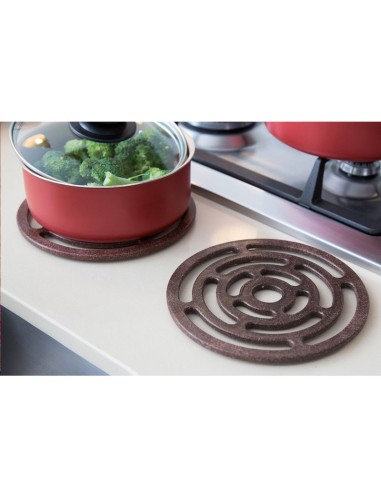 Descanso de Panela Aparador ECO Marrom Imbuia