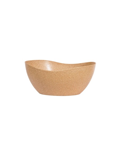 Tigela Funda Saladeira Pote Bowl Balde Gelo ECO Bege 1,9L