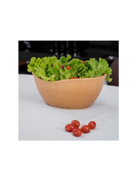 Tigela Funda Saladeira Pote Bowl Balde Gelo ECO Bege 1,9L
