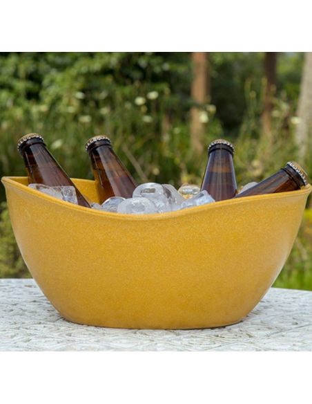 Tigela Funda Saladeira Pipoca Balde Gelo Marrom ECO 3,9L