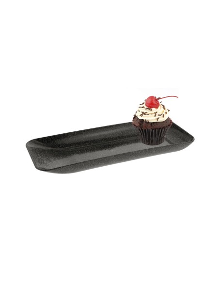 Travessa Retangular Petisqueira Bandeja Descanso Talher BPA Free