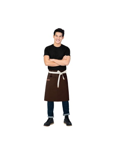 Avental de Cintura Marrom Cafeteria Bar Pub...
