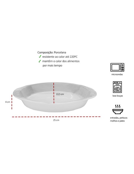 Travessa Porcelana Tigela Oval Pequena Verde Laranja