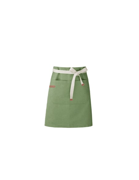 Avental de Cintura Verde Cha Cafeteria Bar SPA Vegano Salao