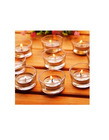 Porta Vela Algodao Pote Vidro Mini Vaso Redondo...