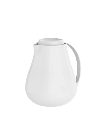 Garrafa Termica Bule Branco Sonetto Cafe Leite Cha 750ml