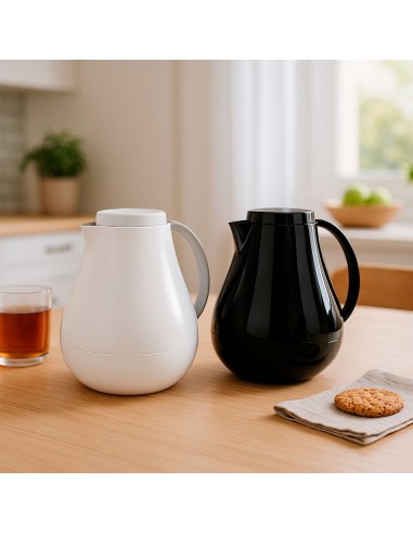 Garrafa Termica Bule Branco Sonetto Cafe Leite...