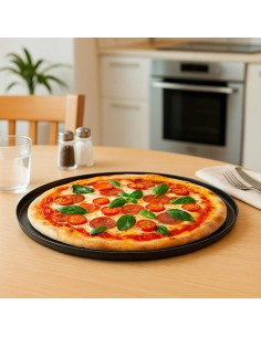 Forma de Pizza Antiaderente Assadeira Redonda 40cm 2