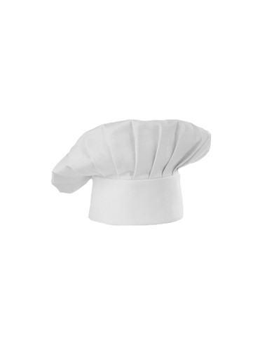 Chapeu de Cozinheiro Branco Chef Touca Unissex Ajustavel